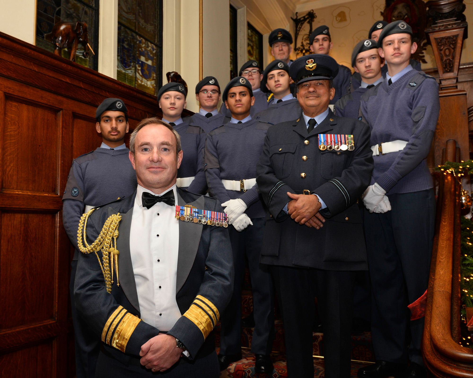 296 cadets with the honourable knights of the round table 2025