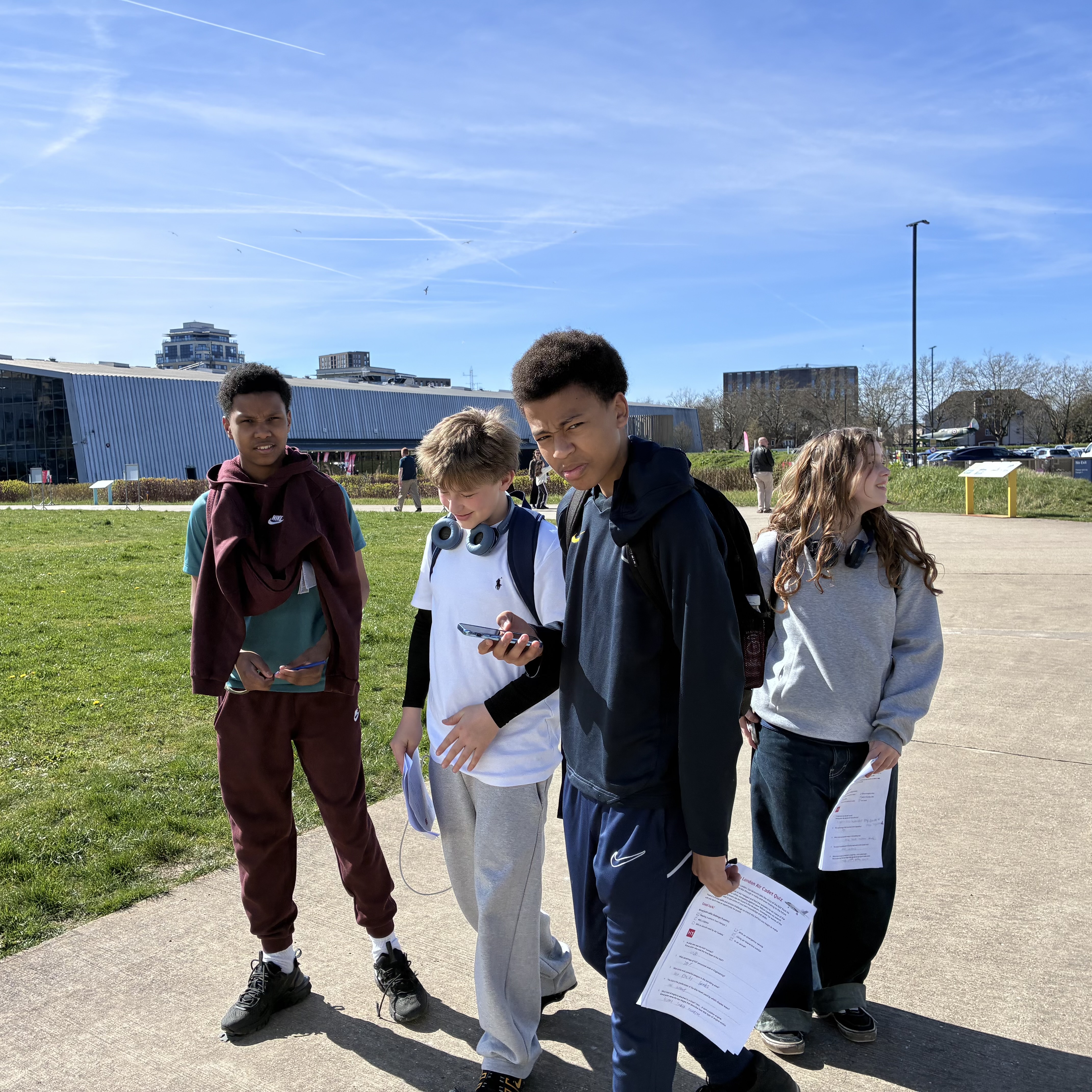 new cadets visit to Raf Hendon 2026